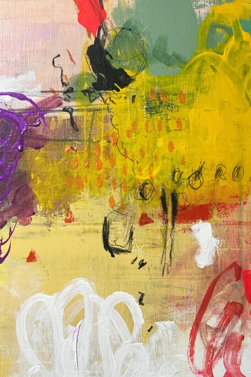 Raumgestaltung Abstrakte Kunst Nicola Winzinger