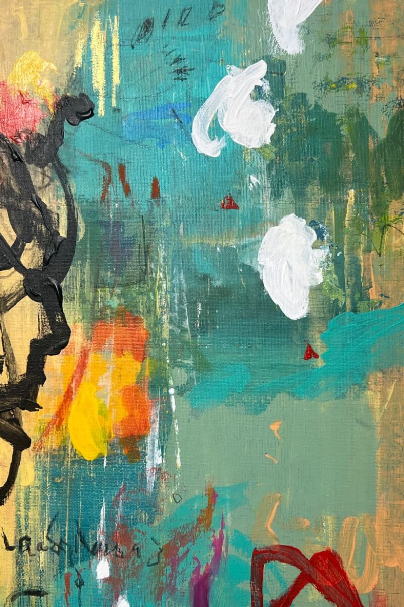 Raumgestaltung Abstrakte Kunst Nicola Winzinger