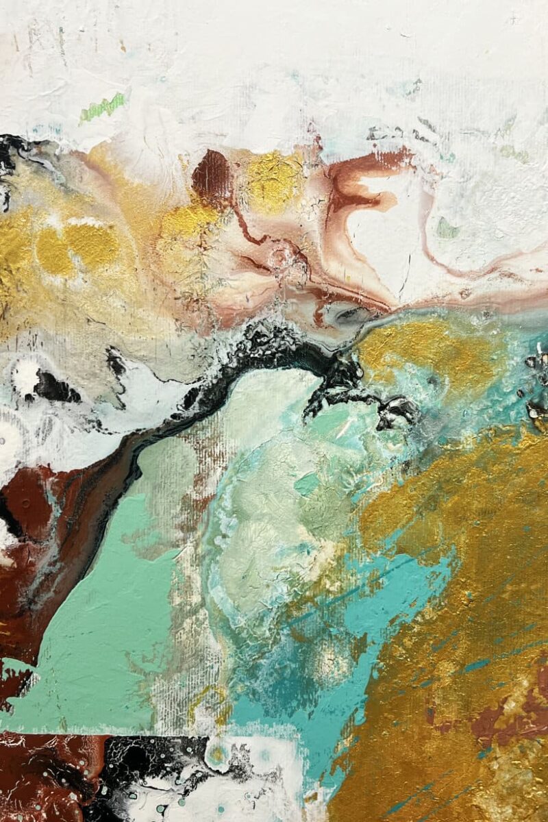 Raumgestaltung Abstrakte Kunst Nicola Winzinger