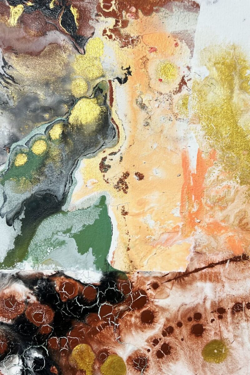 Raumgestaltung Abstrakte Kunst Nicola Winzinger